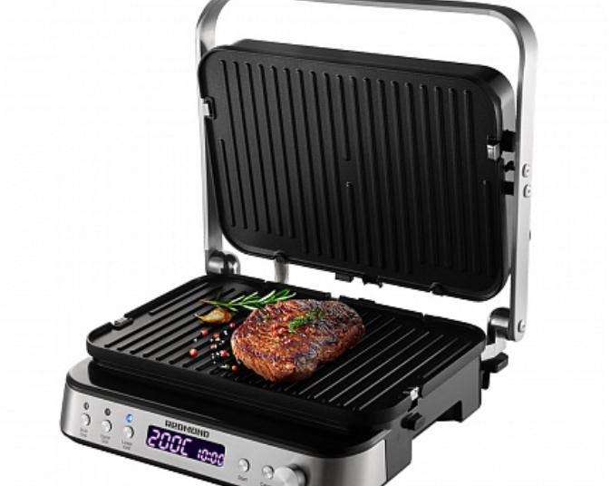 Подборка электрических грилей: 6 моделей контактных электрических грилей со мощностью до 2.2 кВт, антипригарным покрытием и из РФ