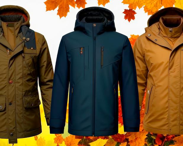10 мужских курток с капюшоном на осень и весну